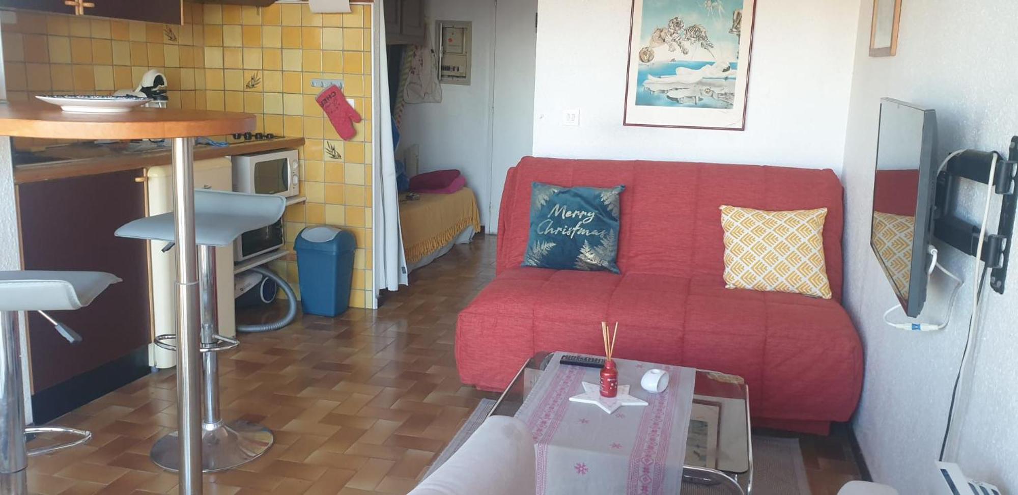 Au Village Coeur De Barcares Studio Vue Mer 3 Couchages Le Barcarès Zewnętrze zdjęcie