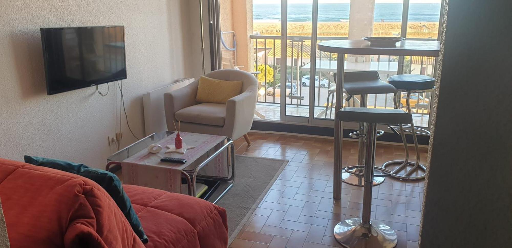 Au Village Coeur De Barcares Studio Vue Mer 3 Couchages Le Barcarès Zewnętrze zdjęcie